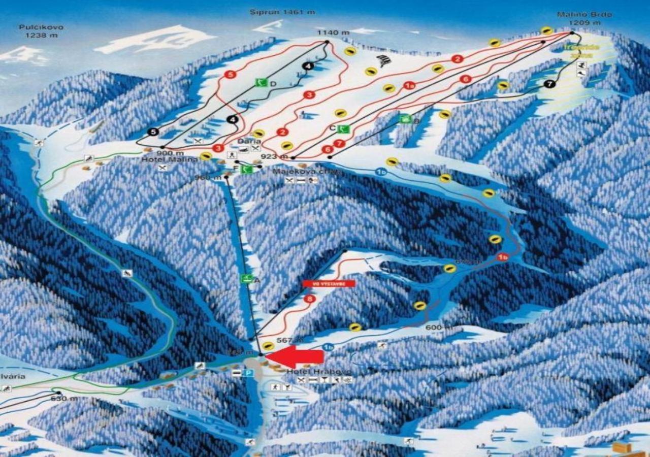 Apartmány Fatrapark Hrabovo Ruzomberok Esterno foto