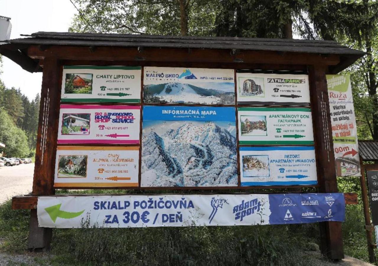 Apartmány Fatrapark Hrabovo Ruzomberok Esterno foto